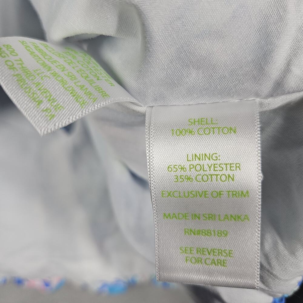 Lilly Pulitzer Bubble Dress Infant Girls 3-6 Months Baby Britta Coastal Blue - Picture 5 of 10